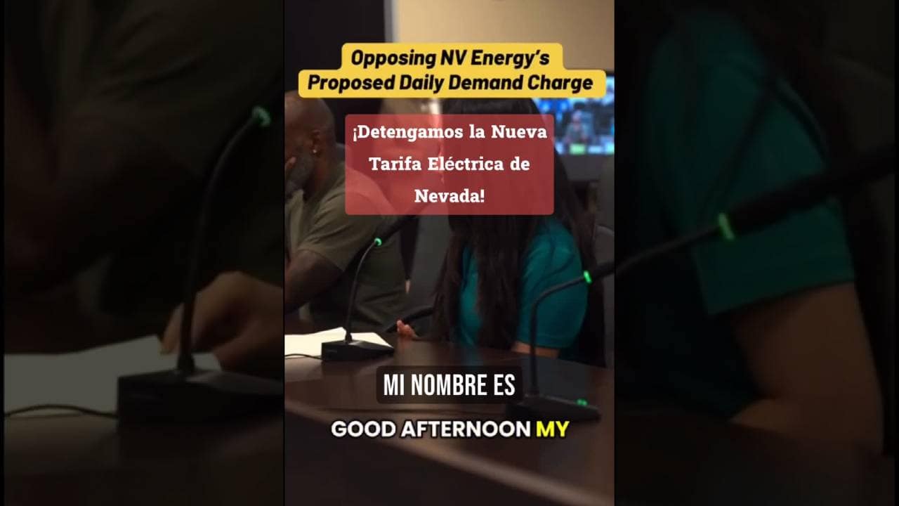 Opposing NV Energy’s Proposed Daily Demand Charge