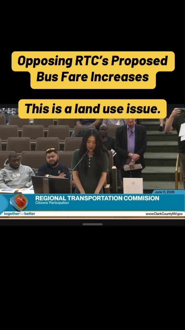 RTC’s Proposed Bus Fare Increases – this is a land use issue.