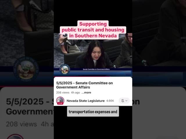 Supporting Public Transit and Housing in Southern Nevada
